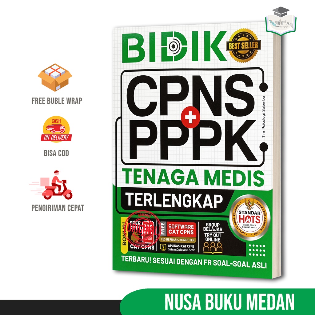 Jual Buku Tes Cpns Pppk Tenaga Medis Bidik Cpns Pppk Terlengkap