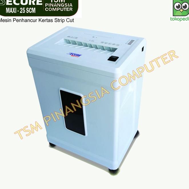 Jual Secure Maxi 25Scm Paper Shredder Mesin Penghancur Kertas Strip