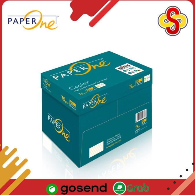 Jual JUAL Kertas HVS Paper One A4 75 Gr 1 Box Shopee Indonesia