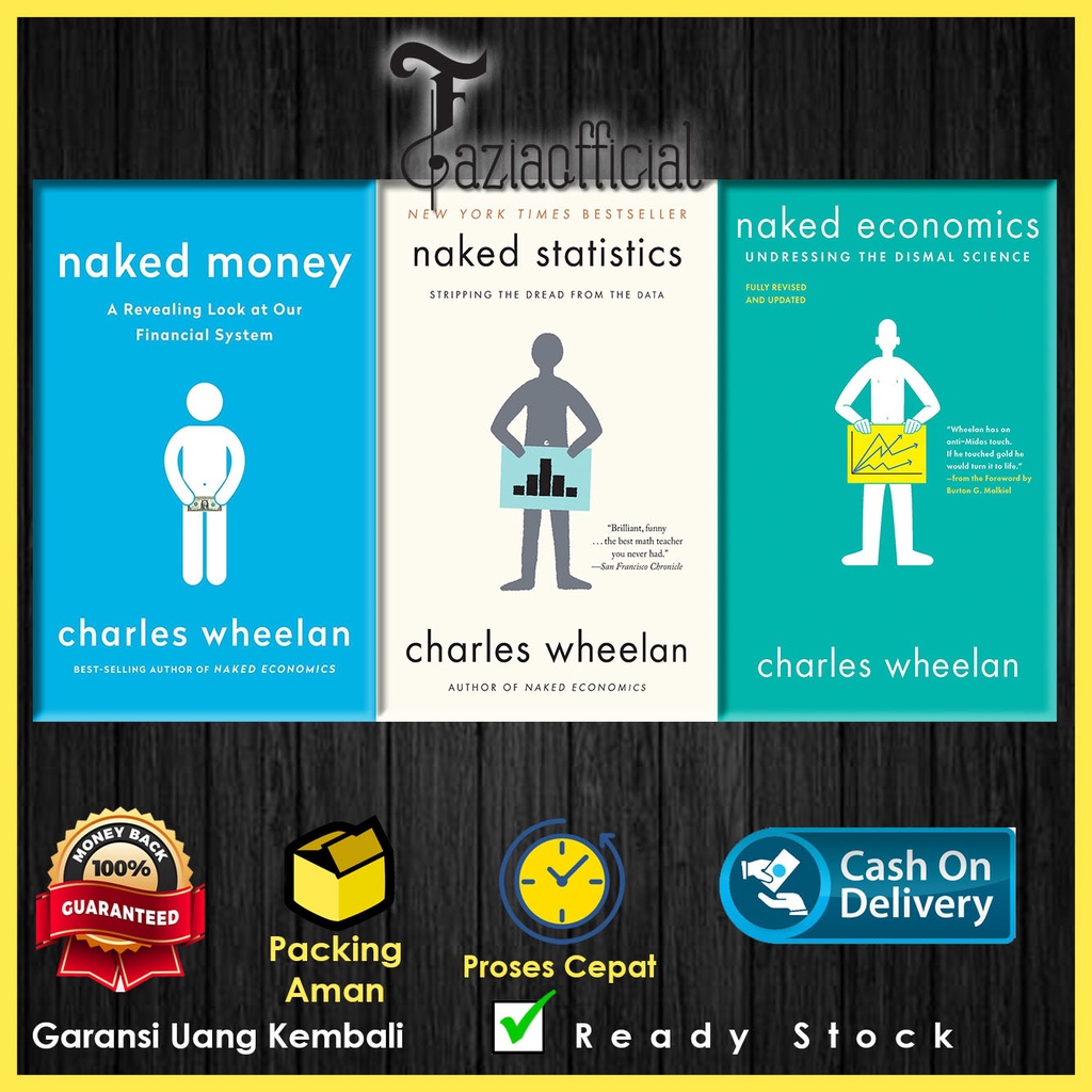 Jual Naked Economics Naked Statistics Naked Money Charles Wheelan