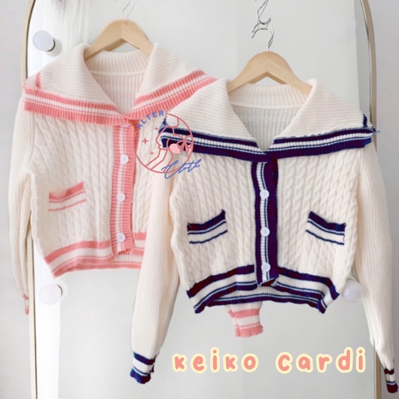 Jual Alter Cloth KEIKO CARDI Atasan Wanita Lengan Panjang Kardigan