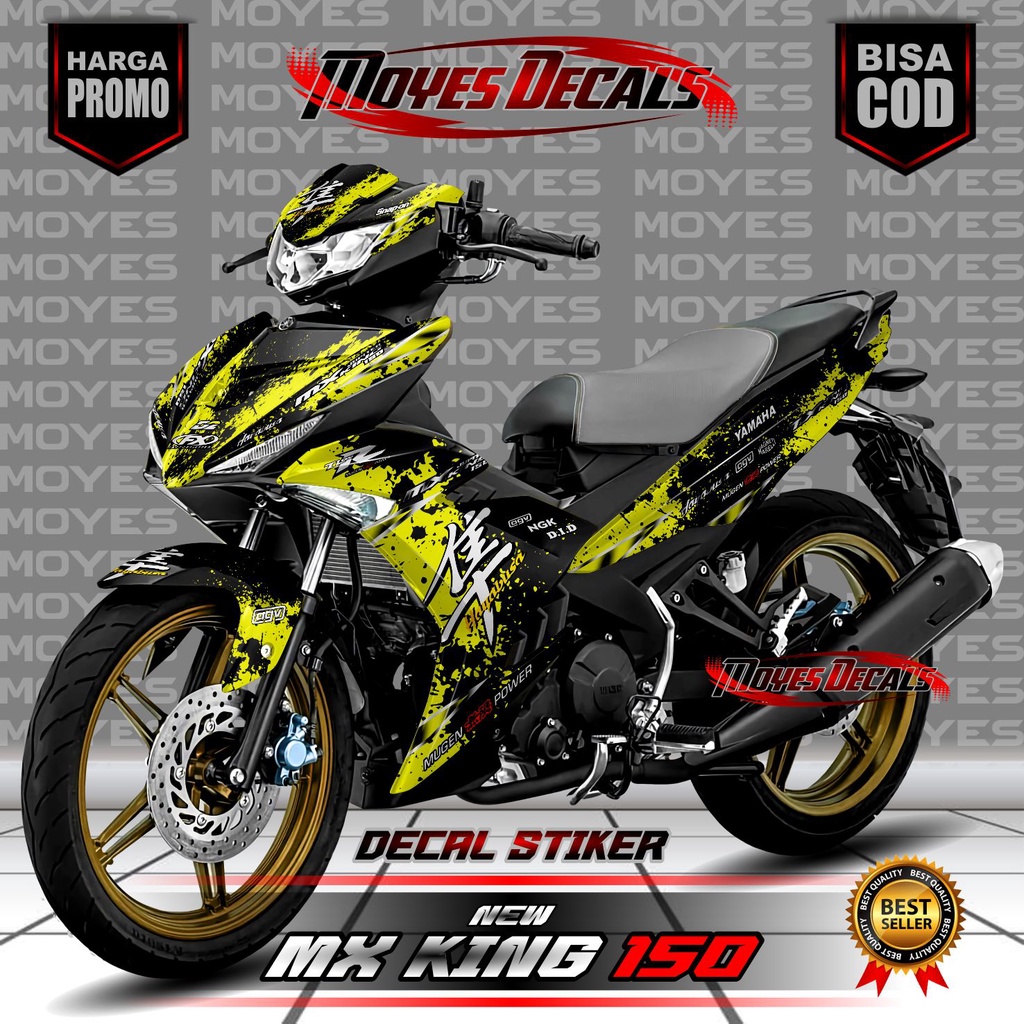 Jual Decal Variasi New Mx King 150 Exciter Stiker Yamaha Mx