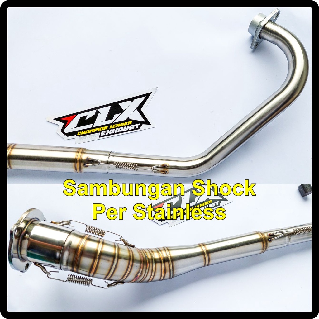 Jual Leher Knalpot Satria Fu Pnp Silencer Standar Fu Full Stainless