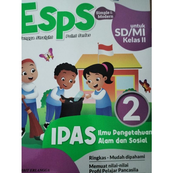 Jual Esps Ipas Kls Kurikulum Merdeka Erlangga Shopee