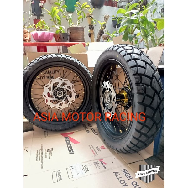 Jual Sepaket Supermoto Klx Bf Dtracker Honda Crf Velg Lebar