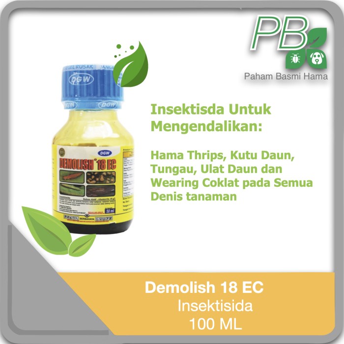 Jual Demolish Ec Insektisida Tanaman Abamektin Basmi Kutu