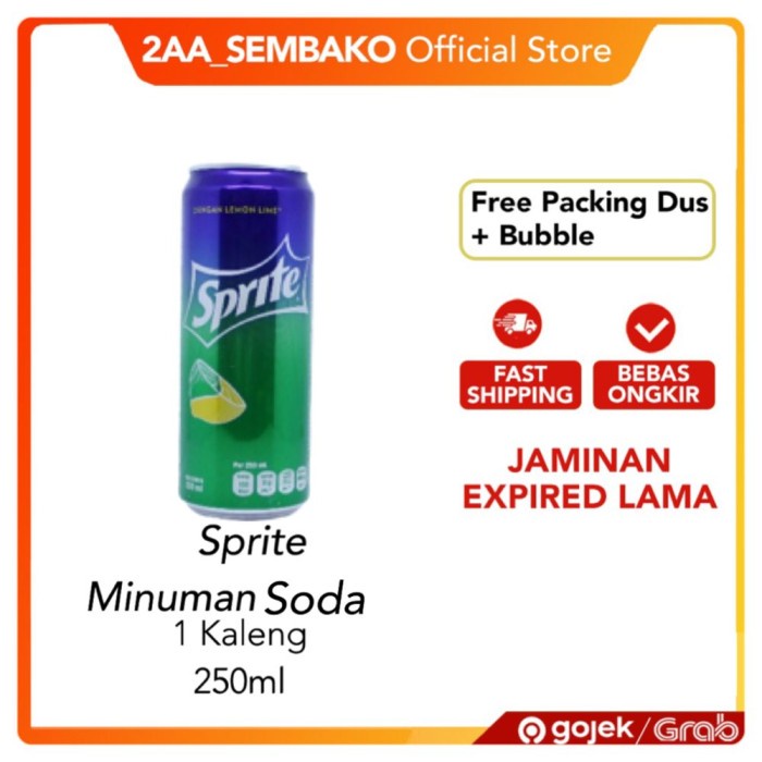 Jual Sprite Kaleng Ml Sprite Slim Kaleng Shopee Indonesia