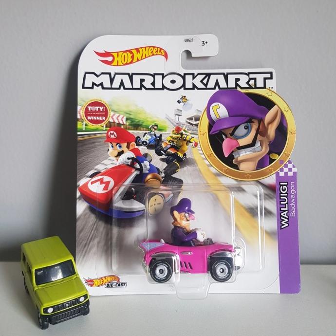 Jual Hot Wheels Mario Kart Waluigi Badwagon Rare Hotwheels HW