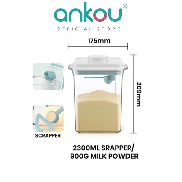 Jual Ankou Toples Susu Bubuk Makanan Air Tight 2300ml Shopee