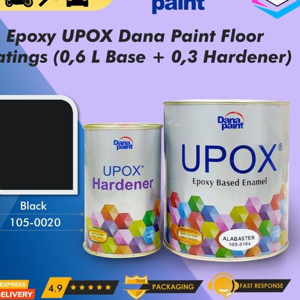 Jual Cat Lantai Epoxy UPOX Dana Paint Floor Coatings 0020 Black