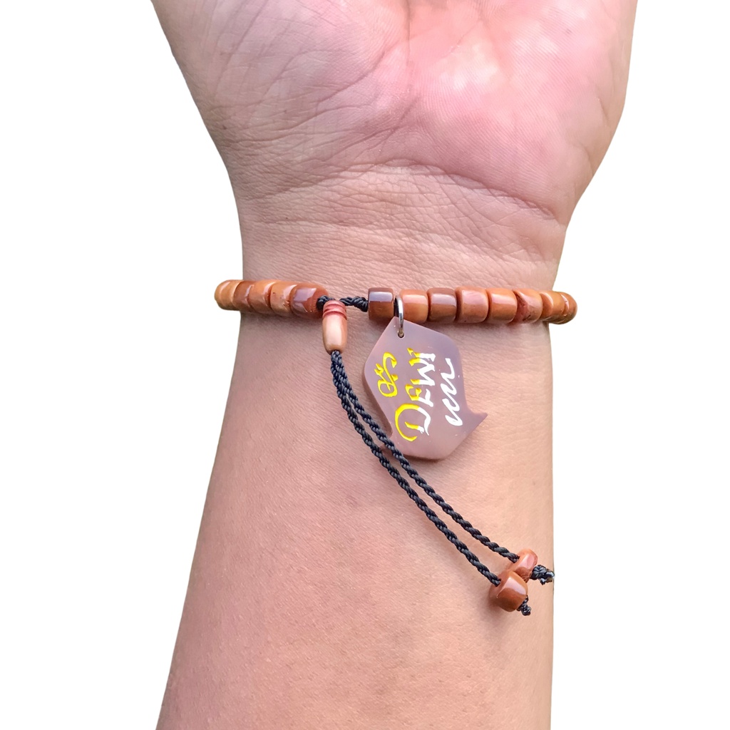 Jual Gelang Kaukah Kokka Marjan Terompah Bisa Ukir Nama Shopee Indonesia