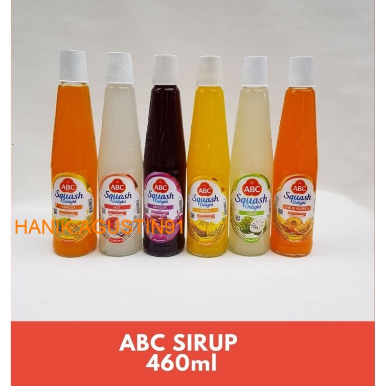 Jual ABC Sirup Squash Delight Jeruk Nanas Mangga Sirsak Anggur