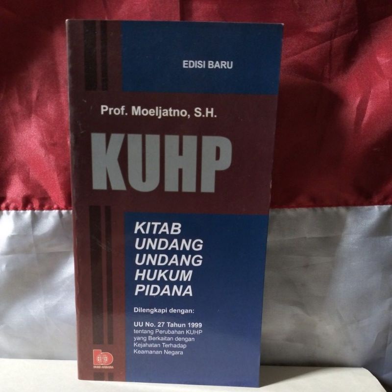 Jual Buku Kuliah Hukum Perguruan Tinggi Kuhp By Moeljatno Shopee