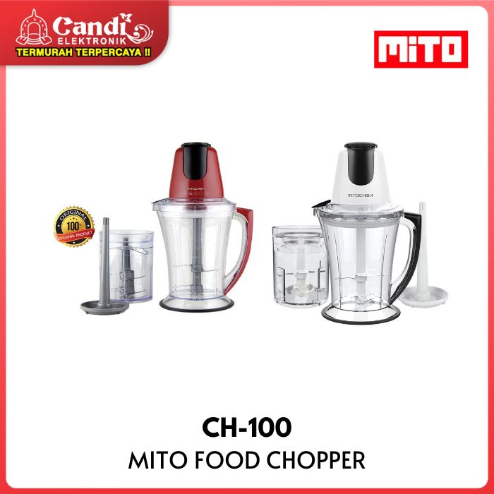 Jual MITO Blender Chopper Kapasitas 1 5 Liter CH 100 Shopee Indonesia