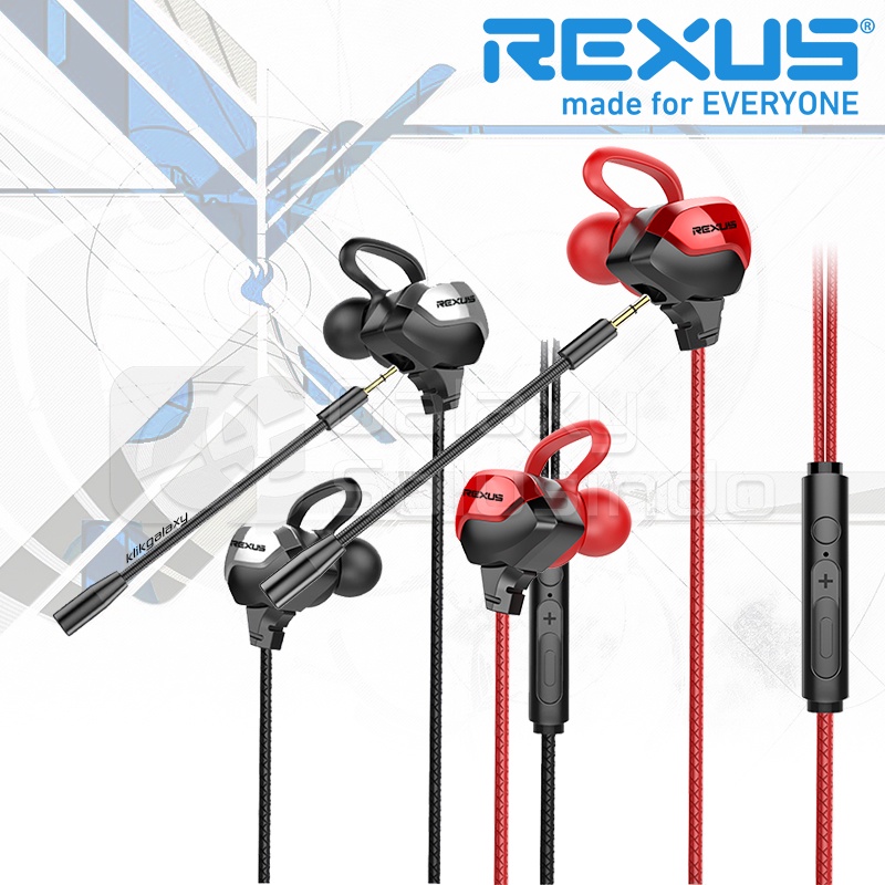 Jual Rexus Vonix Me Gaming Earphone With Mic Me Shopee Indonesia