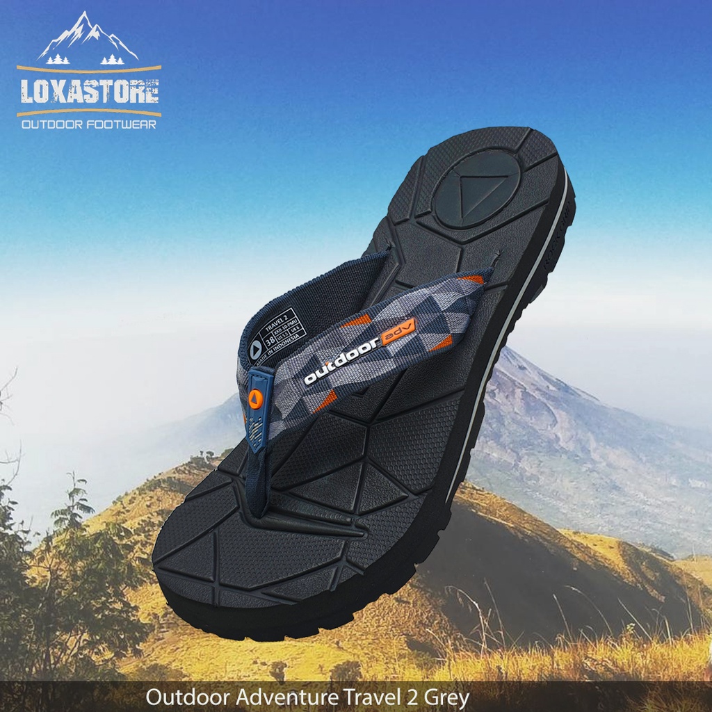 Jual Sandal Gunung Outdoor Adventure Travel 2 Original Sandal Jepit