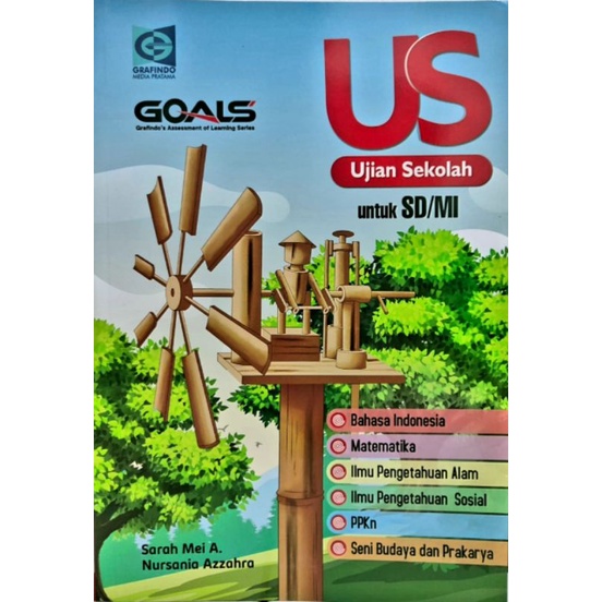 Jual Buku Goals Us Ujian Sekolah Untuk Sd Mi Grafindo Original Shopee