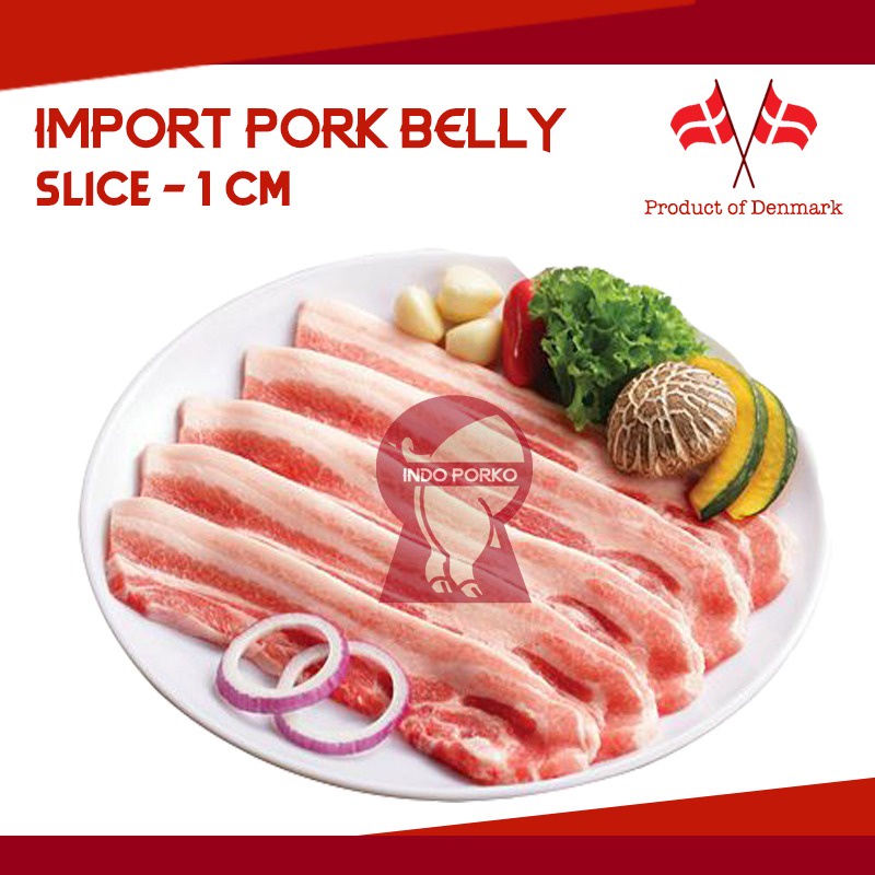 Jual Samcan Pork Belly Daging Babi Import Slice Tipis Mm Shopee