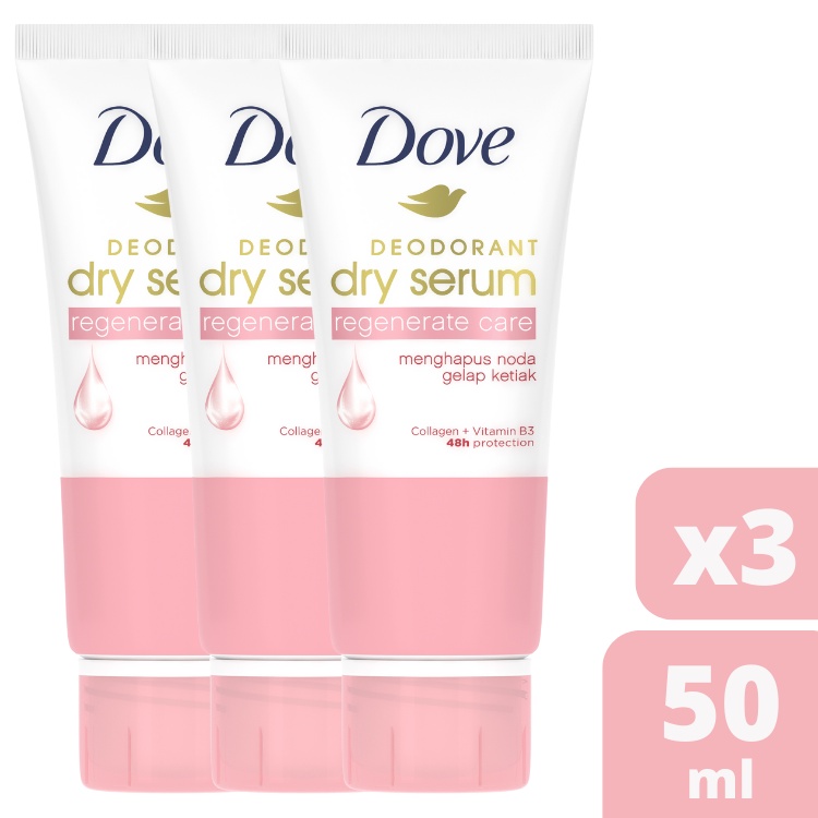 Jual Dove Deodorant Dry Serum Regenerate Care Collagen Vitamin B Ml