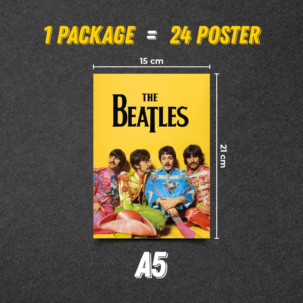 Jual Poster Dinding Aesthetic Band Legend Dekorasi Poster Kamar