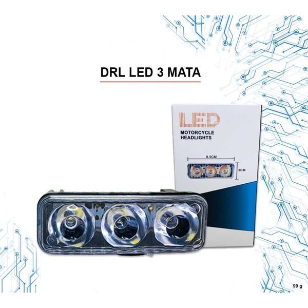 Jual Lampu Drl Led Mobil Motor Mata Flash Lampu Led Drl Mata