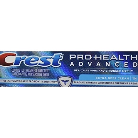 Jual Crest Pro Health Advanced Extra Deep Clean Toothpaste 3 5 Oz