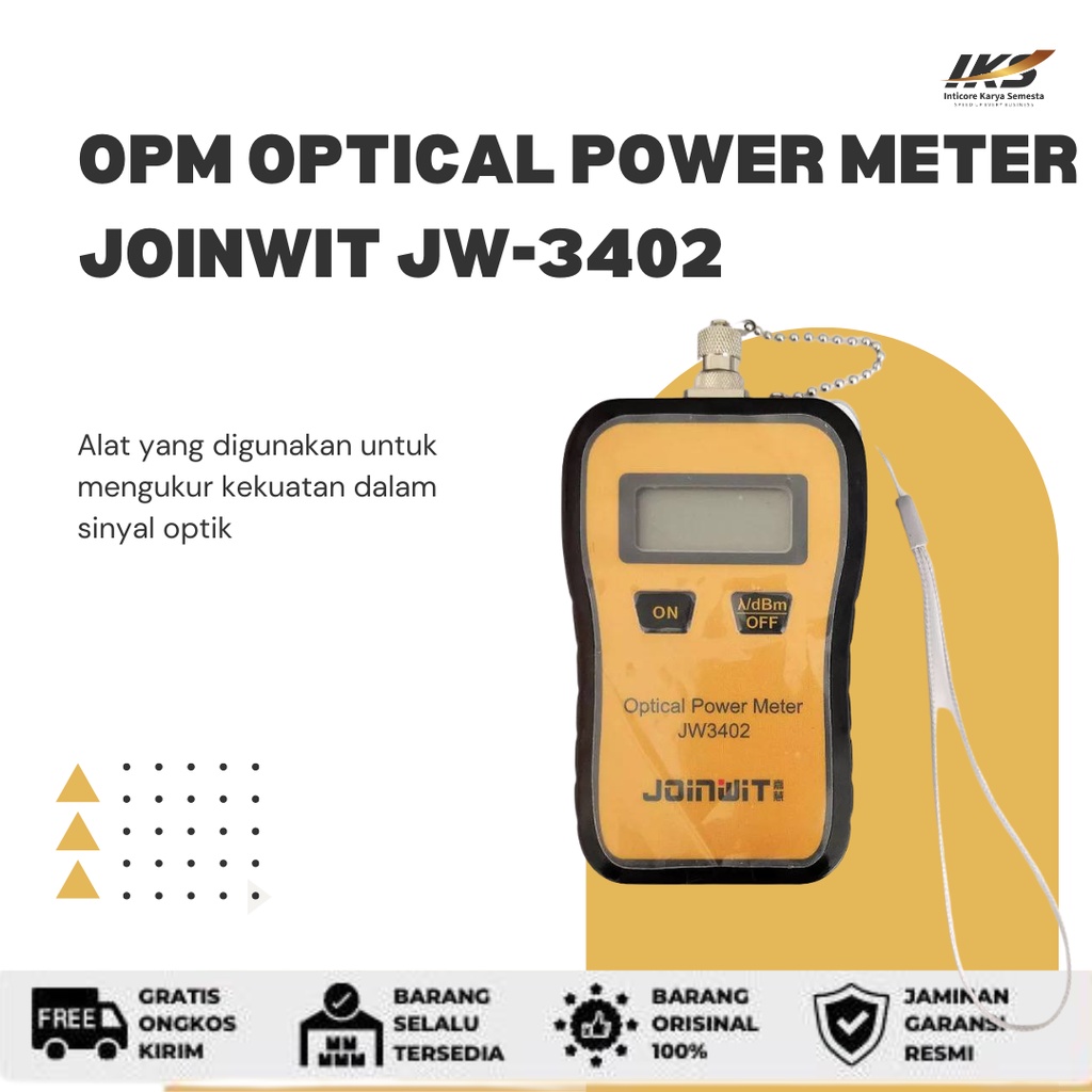 Jual Opm Optical Power Meter Joinwit Jw Shopee Indonesia