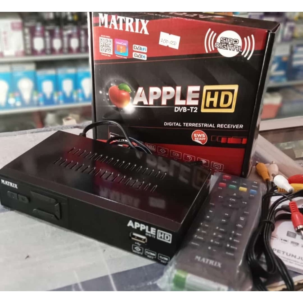 Jual Stb Matrix Apple Dvb T Full Hd Digital Set Top Box Jernih