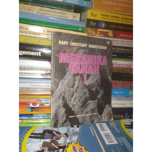 Jual ORIGINAL BUKU MEKANIKA TANAH 1 HARY CHRISTADY Shopee Indonesia