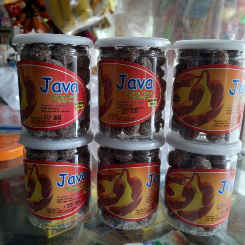 Jual Permen Asam Asem Java 160 Gr Shopee Indonesia