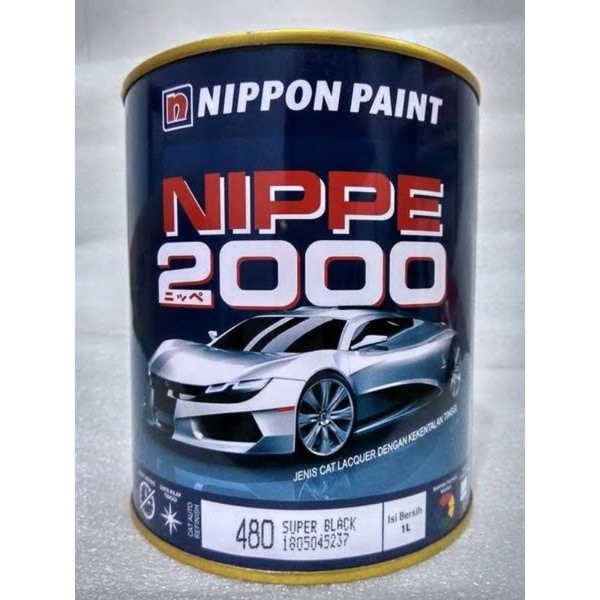 Jual CAT NIPPON PAINT NIPPE 2000 SUPER BLACK 1KG Shopee Indonesia