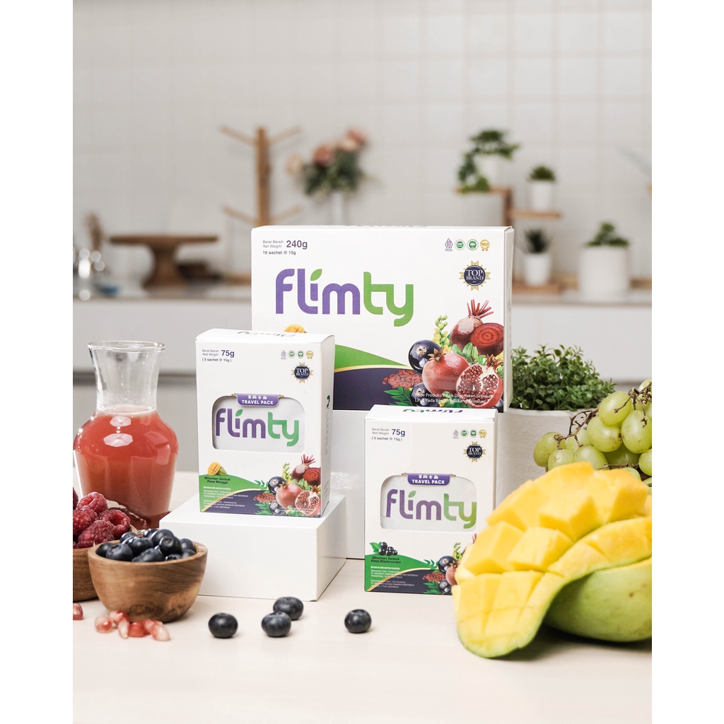 Jual Flimty Fiber 10 Sachet Cobain Dulu BPOM HALAL BJM KALIMANTAN