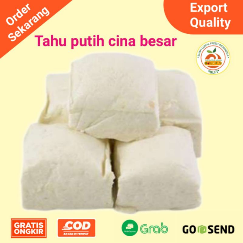 Jual TAHU PUTIH CINA BESAR PER PCS Shopee Indonesia