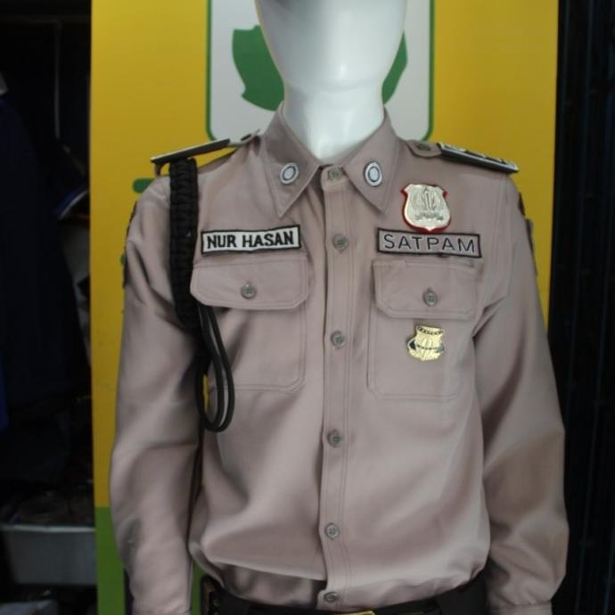 Jual Baju Seragam Satpam Security Terbaru Pdl Sus Bahan Gaia Neo