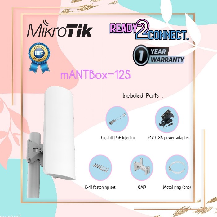 Jual MIKROTIK MANTBox 12s Sectoral 2 4Ghz MIMO RB911G 2HPnD 12S