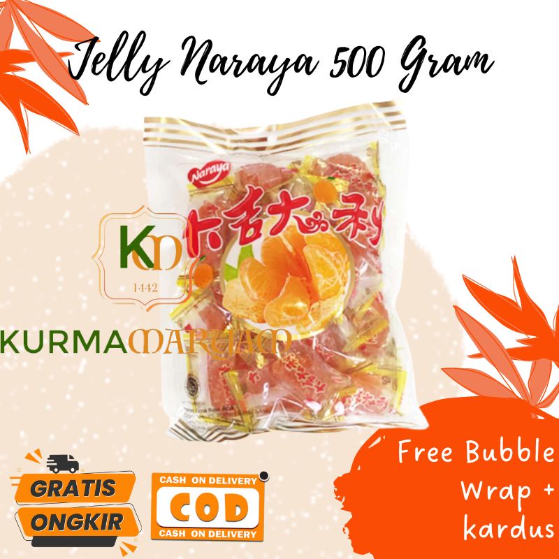 Jual Naraya Jelly Jeruk Mandarin Orange Gram Halal Naraya Permen