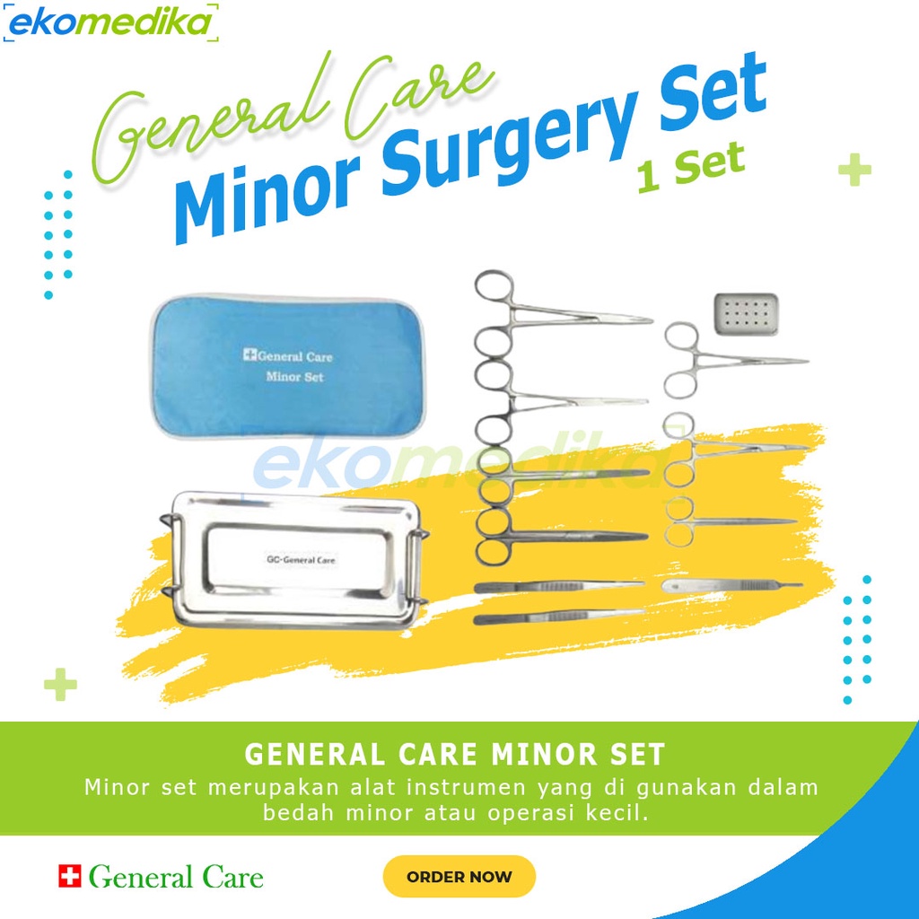 Jual Minor Set GENERAL CARE Minor Surgery Set Set Bedah Minor Alat