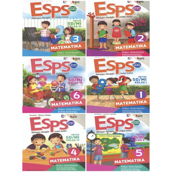 Jual ESPS Matematika Kelas 1 Sampai 6 SD Shopee Indonesia