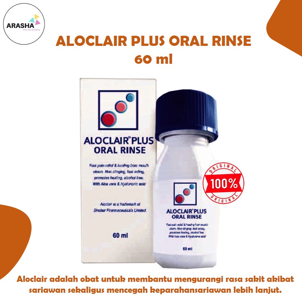 Jual Aloclair Plus Oral Rinse Ml Aloclair Plus Mouthwash Obat