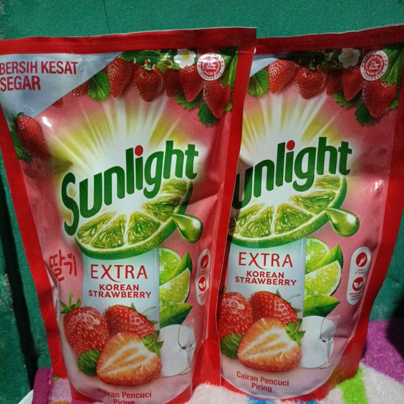 Jual Sunlight Sabun Cuci Piring Korean Strawberry Ml Shopee Indonesia