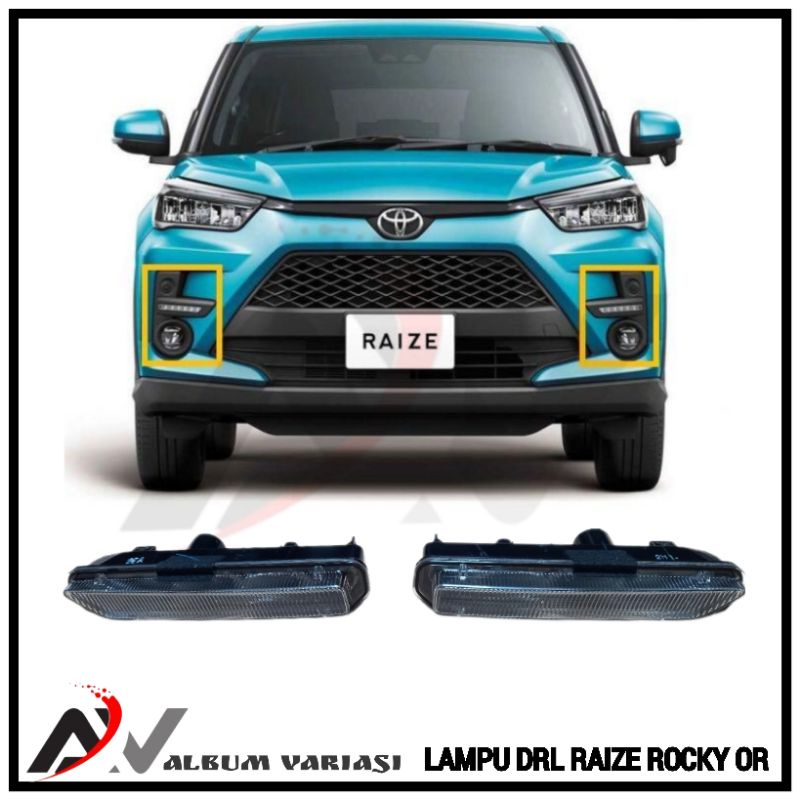 Jual LAMPU LED DRL TOYOTA RAIZE ROCKY ORIGINAL Shopee Indonesia