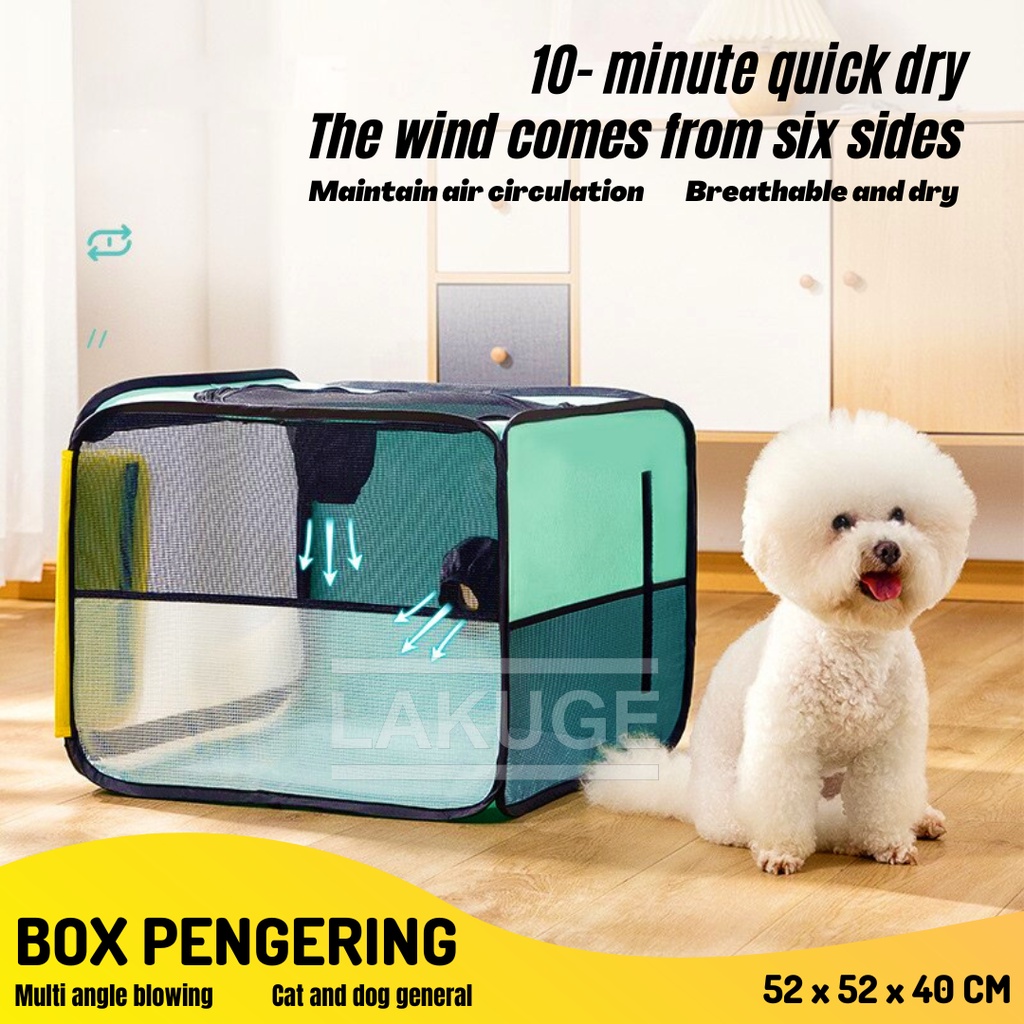 Jual Box Pengering Hewan Anjing Kucing Pets Portable Kandang Lipat Pet