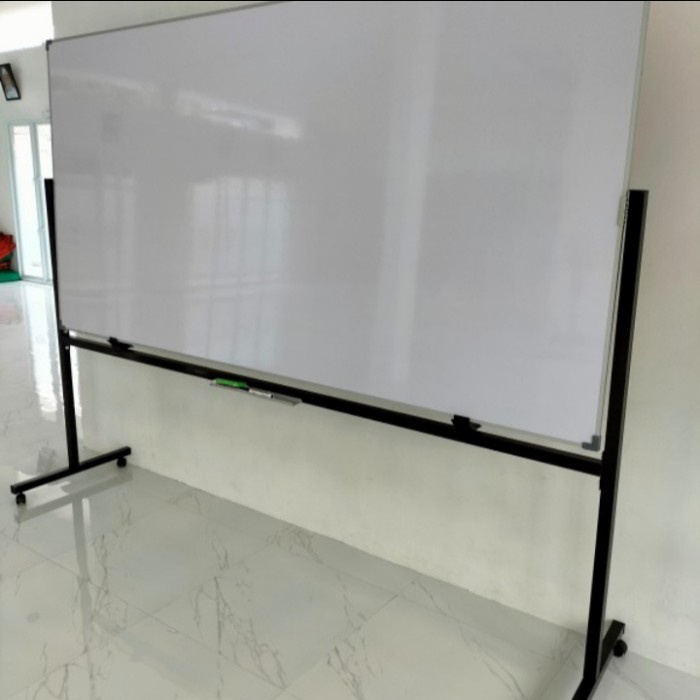 Jual Papan Tulis Kaki Whiteboard X Cm Shopee Indonesia