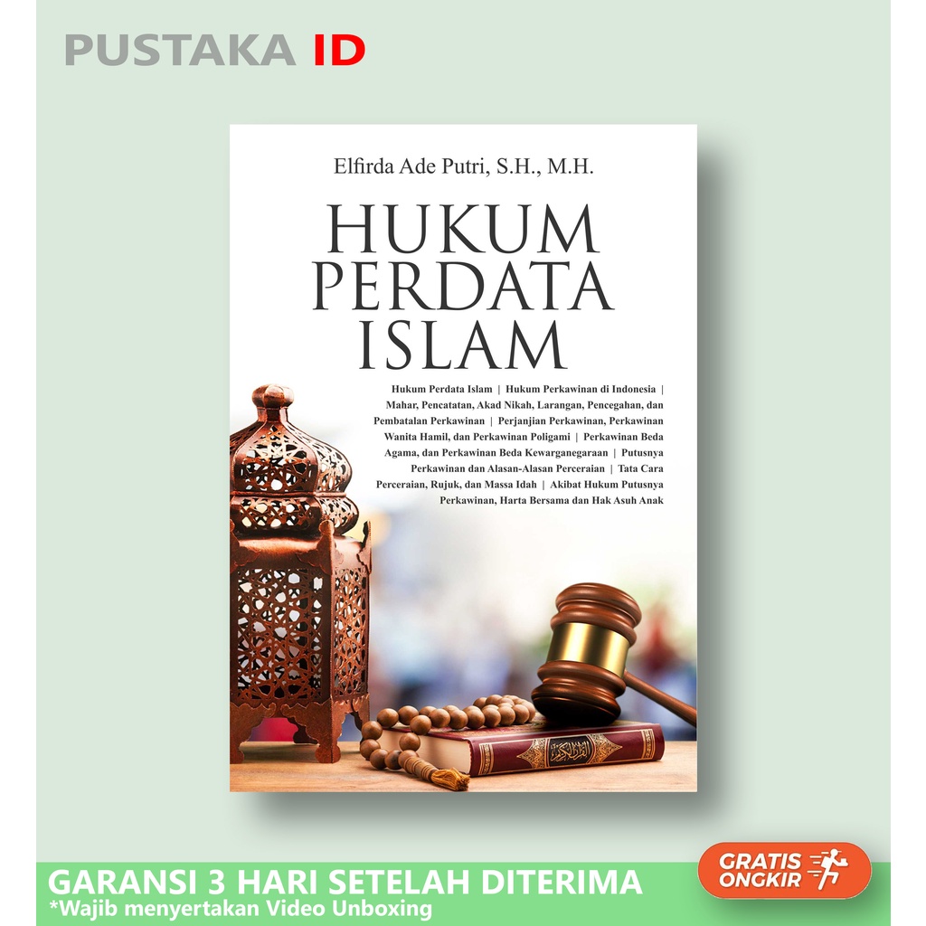 Jual Buku Hukum Perdata Islam Original Shopee Indonesia