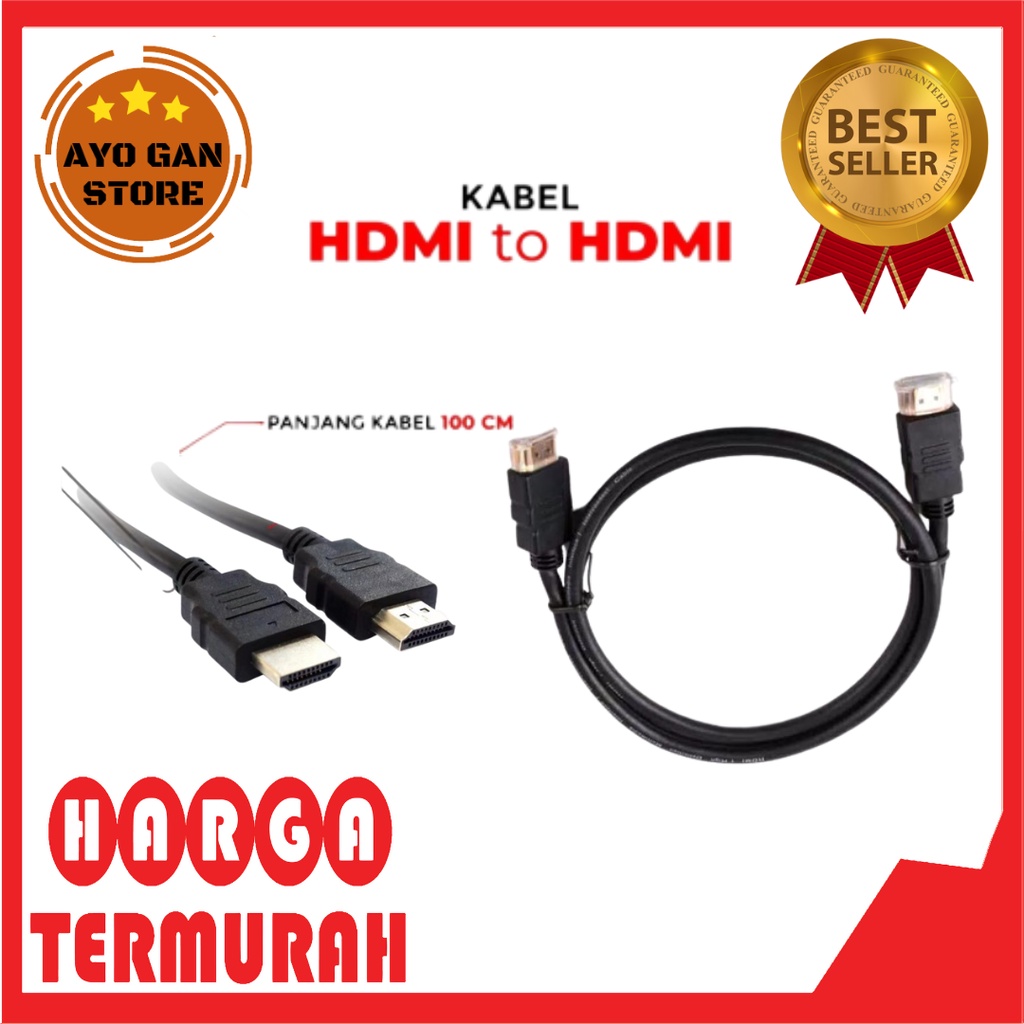 Jual Kabel HDMI To HDMI Advance Support Setup Box Laptop Monitor