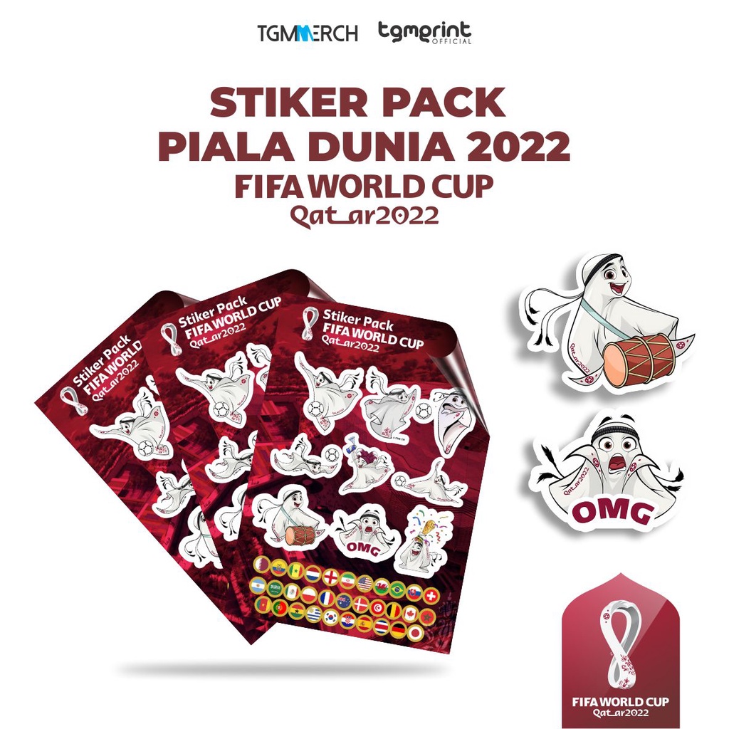 Jual Stiker Pack Edisi Fifa World Cup Qatar 2022 Shopee Indonesia