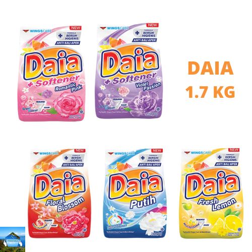 Jual Daia Detergen Deterjen Bubuk 1 6 Kg Shopee Indonesia