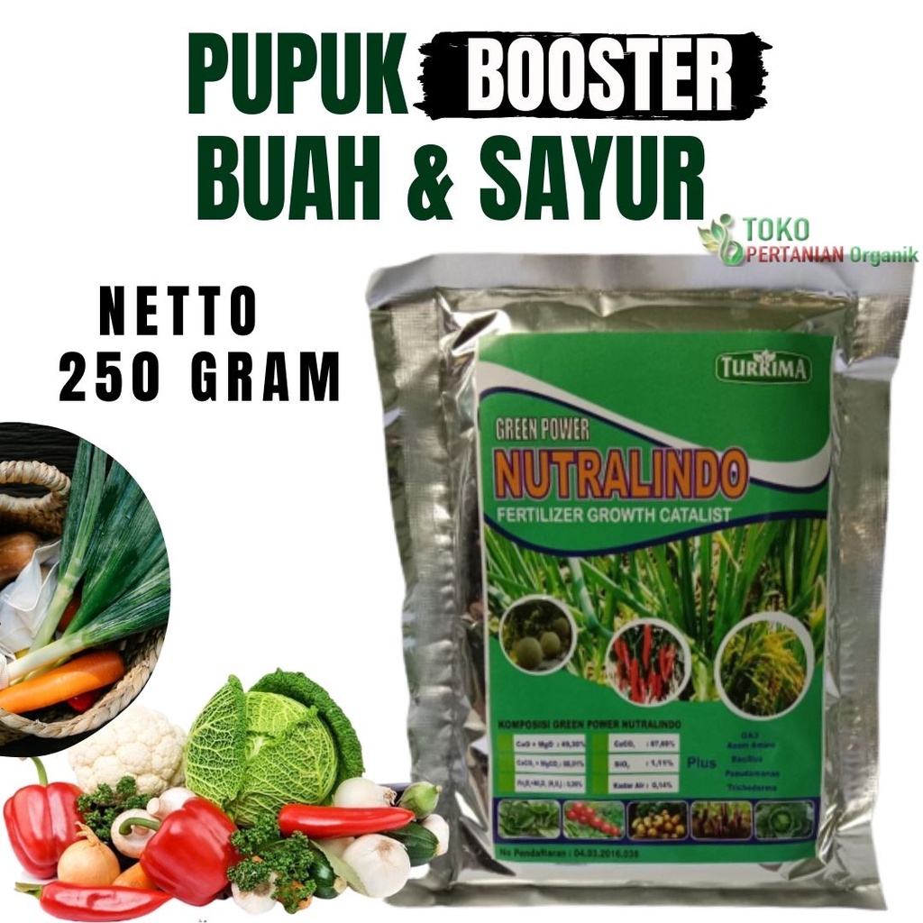 Jual Pupuk Nutralindo Booster Sayuran Dan Buah Nutrisi Organik