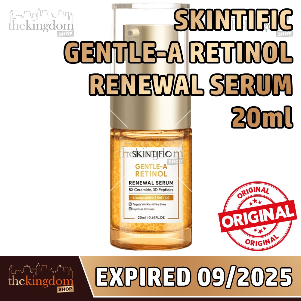 Jual Skintific Gentle A Retinol Renewal Serum 20ml Face Moisturized