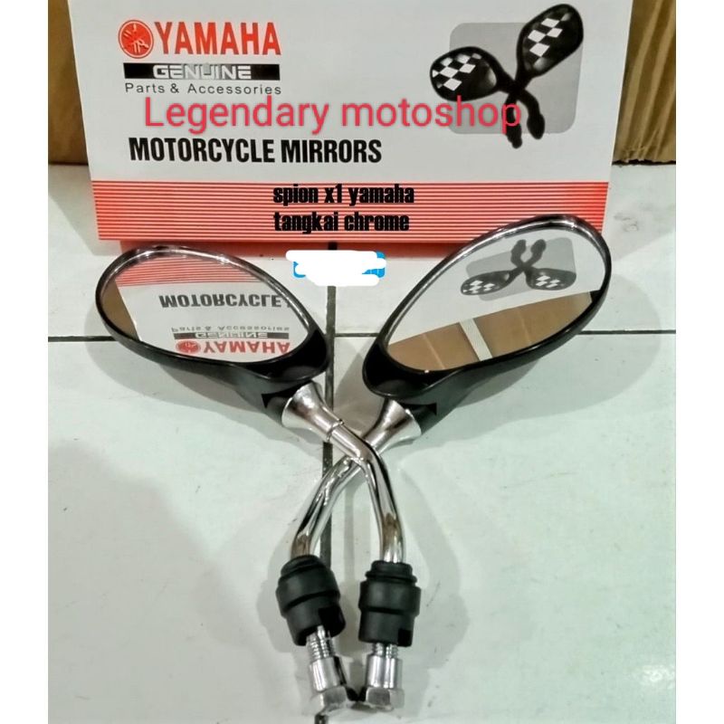 Jual Spion X Yamaha Original Chrome Z Nmax Aerox Lexi F Zr Mio